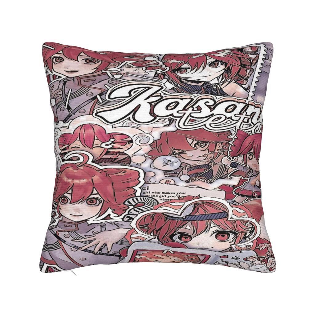 White Lily Cookie Cookie Run Kingdom Pillow Cases Cushion Cover Awesome Decorative Pillowcover for Car 4545cm