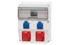 CAJA Switchboard /12M/ 16/5, 32/5, 2x230V ONNLINE