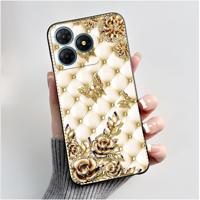 Für Blackview Oscal Flat 2 2C 1C Handyhülle Luxuriös Niedlich Cool Weiches TPU Silikon Rückabdeckung für Oscal Flat2 Flat2C Flat1C Hüllen
