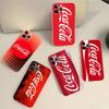 Logo C-Coca C-Cola Mode Voor IPhone 17 16 15 14 13 12 Mini 11 Pro Max Transparante Hoes