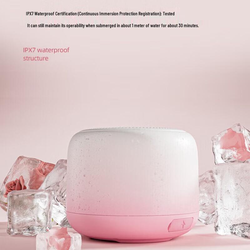 Portable Bluetooth Subwoofer Speaker - High-Quality Sound, Gradient Color, Wireless for Home & Outdoor Use