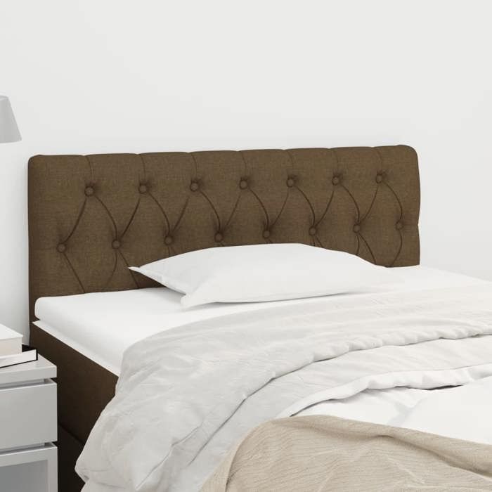 VidaXL Headboard Bedroom Furniture Bed Accessory Single Bed Headboard Interior Dark Brown 346315