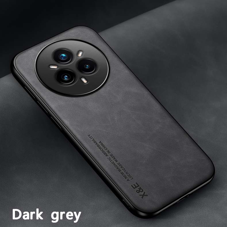 Luxury Leather Case For Realme 14 Pro / Realme 14 Pro Plus / Realme 14 Cover With Metal Plate Support Car Hold Cover Capa Fundas