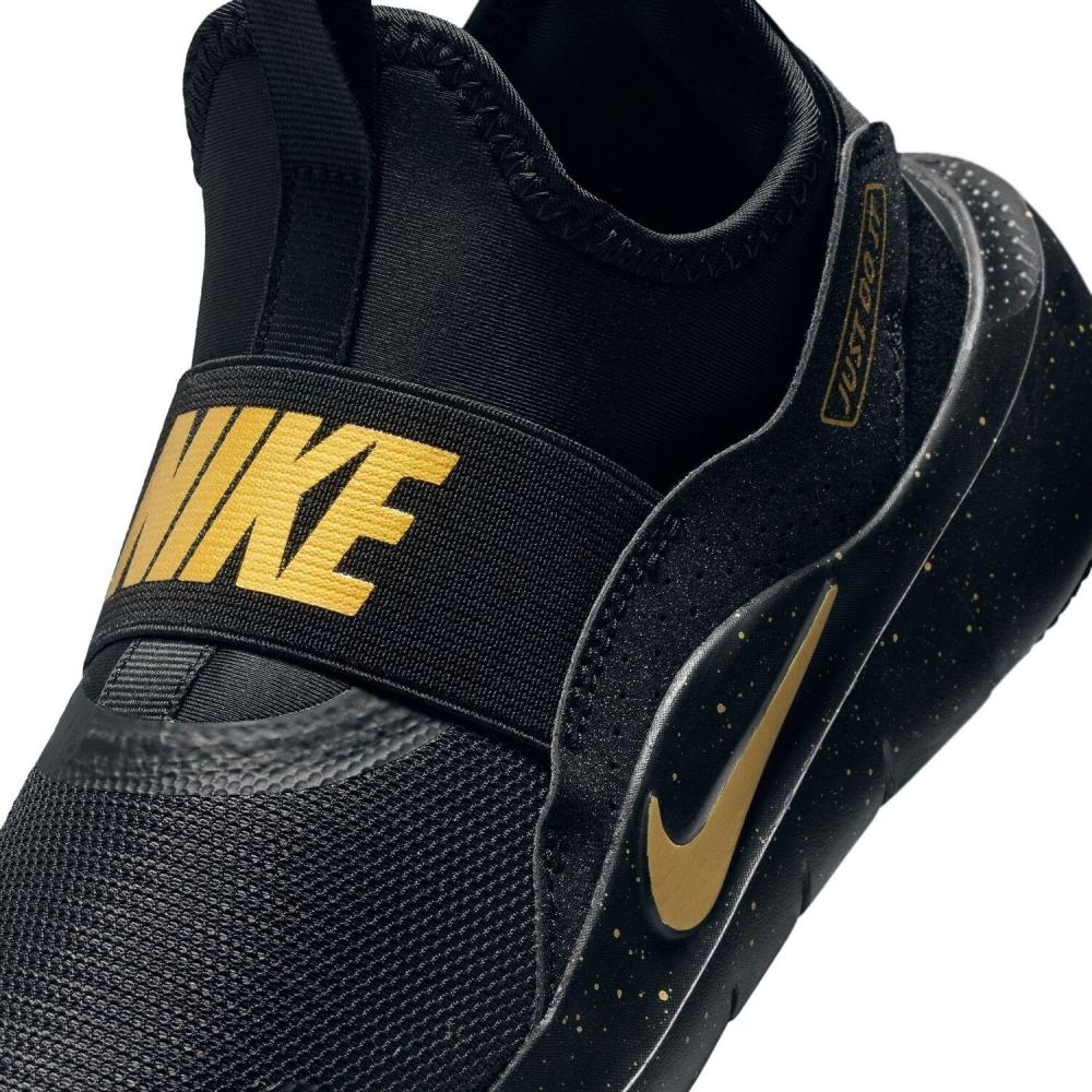 Nike Flex Runner 4 Se Gs 001 Blk M Gold kiM6737 001 Blk M Gold