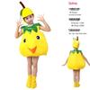 Children's Fruit-Themed Dance Costume: Apple, Banana, Strawberry, Pitaya Cosplay
