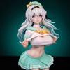 20cm Anime Figure Kneeling Pose Girl Statue Figure Toy Doll Desktop Ornament Present Durable Classic Beautiful Design