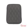 Grey Leather Car Center Console Box Armrest Cushion Cover Arm Rest Pad Universal