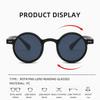 Otočné nastavitelné sluneční brýle o 360° Dámské Pánské Kulaté Polarizované Sluneční brýle Venkovní UV odolné Sluneční brýle Ochranné brýle