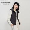 Mark Fairwhale Women's Hooded Quilted Down Vest