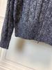 2025 Winter Women's Versatile Hooded Knit Sweater with Double Zipper, Long Sleeve - Model 5GA234281Q