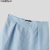INCERUN Two Pieces Oversized Men Short Sleeve T-Shirts and Loose Pants Outfits Sets