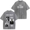 Rapper Don Omar Album Print Tshirts Unisex Women Fashion Tshirts Shortsleeved Loose Casual Cotton Vintage Washed Tshirts Tops