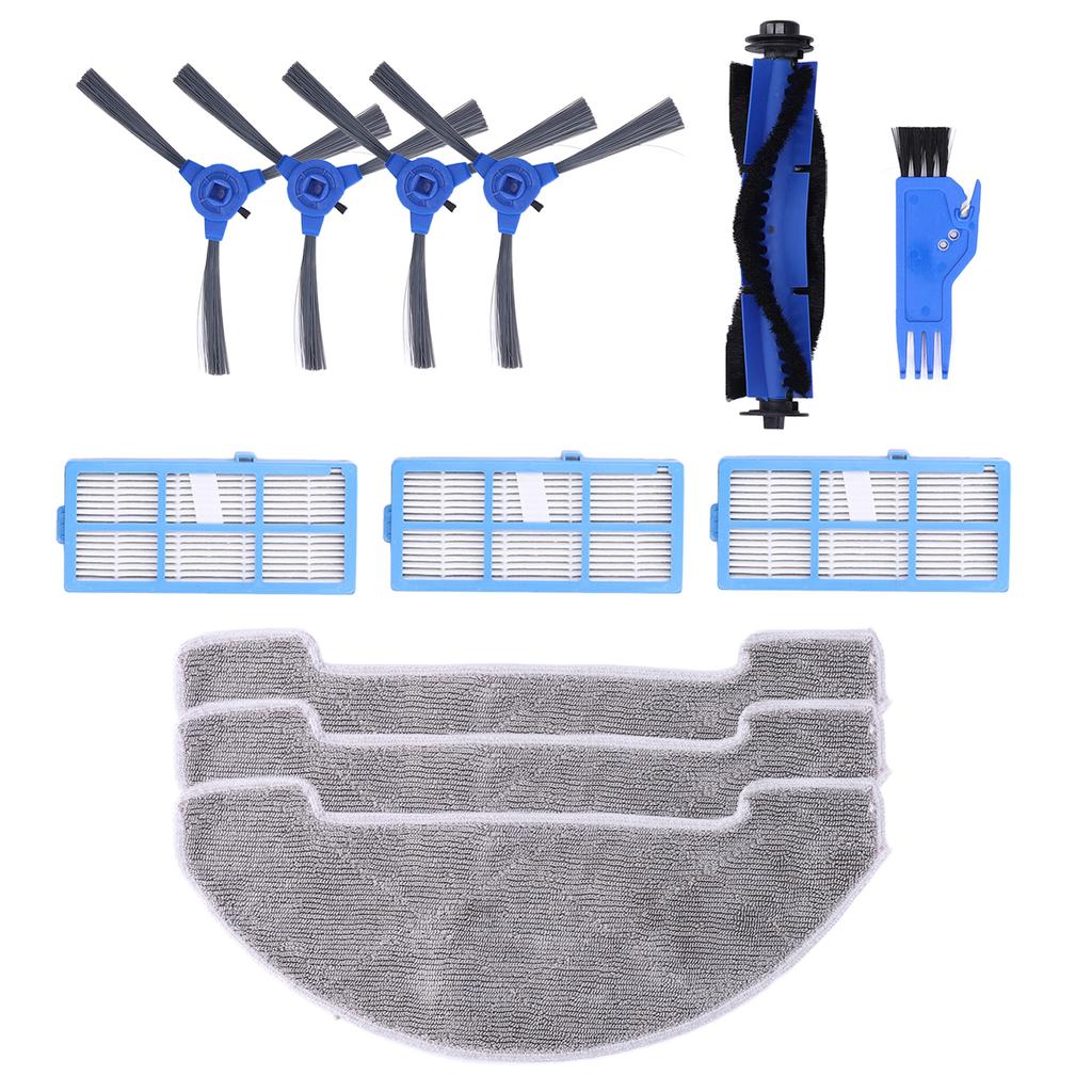 Kit per Aspirapolvere Robotico con Spazzola Laterale Panno Filtro Spazzola Principale per Proscenic 850T Tute per la Pulizia