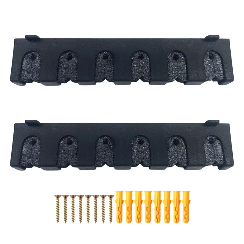 

6-Hole 8-Hole Fishing Rod Display Frame Wall-Mounted Bracket Storage Frame Plastic Bracket Fixed Frame Fishing Rod Frame
