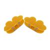 Magnetic Hair Claw Four Leaf Clover Shape Hair Clip No Slip Strong Hold Hair Claw Voluminous Style Hair Accessory