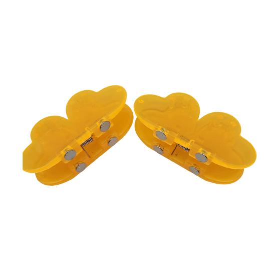 Magnetic Hair Claw Four Leaf Clover Shape Hair Clip No Slip Strong Hold Hair Claw Voluminous Style Hair Accessory