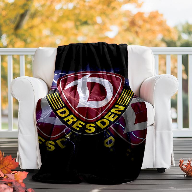 Dresden City Emblem Printed Blanket—lightweight,soft,warm;versatile Blanket All Seasons—perfect As &air-conditioning Throw,nap Blanket