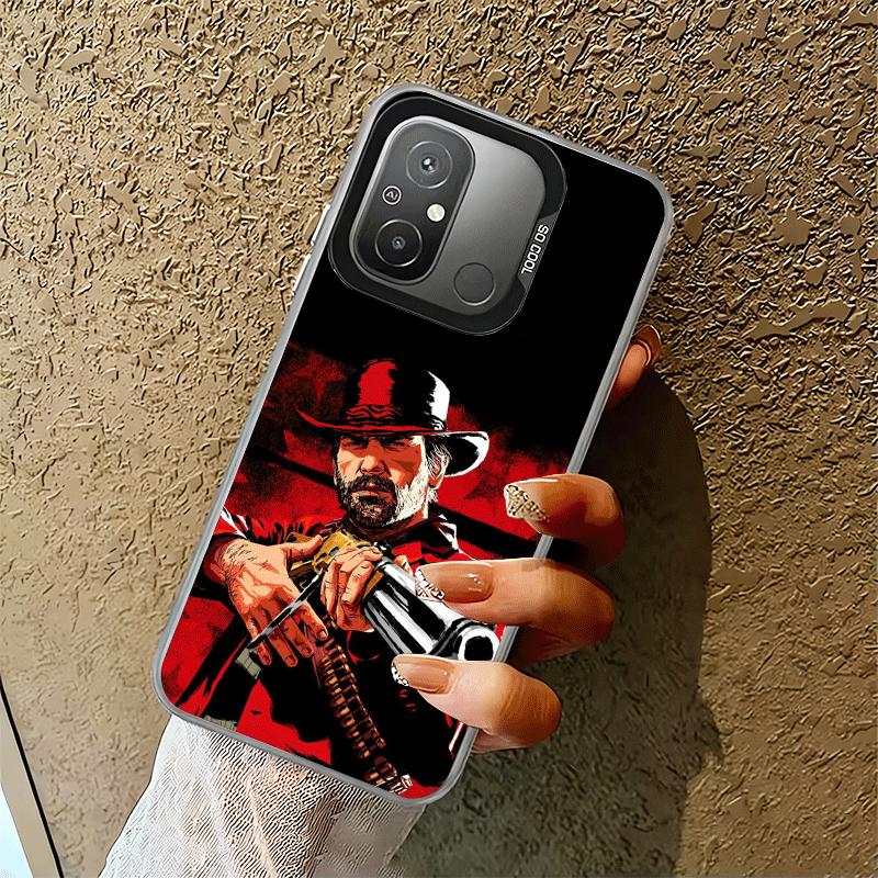Red Dead R-Redemption Soft Phone Case for Xiaomi Redmi 15C 15 14C 13C 12C Poco X5 X6 X7 Pro X3 F8 F7 Ultra M8 13 12 Cover Back S