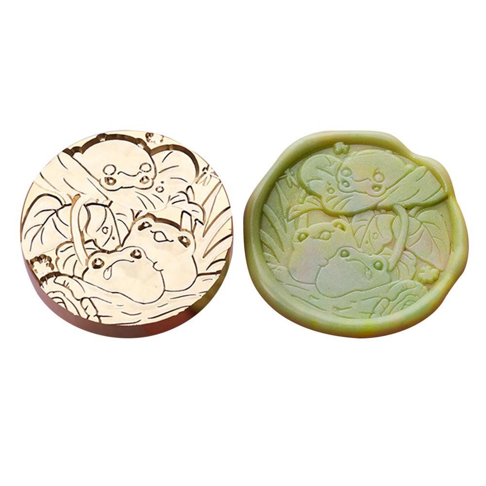 Retro Wax Seal Stamp Easter Series Pattern DIY Sealing Wax Stamp Head for Scrapbooking Wedding Invitation Seal Stamp DIY Craft