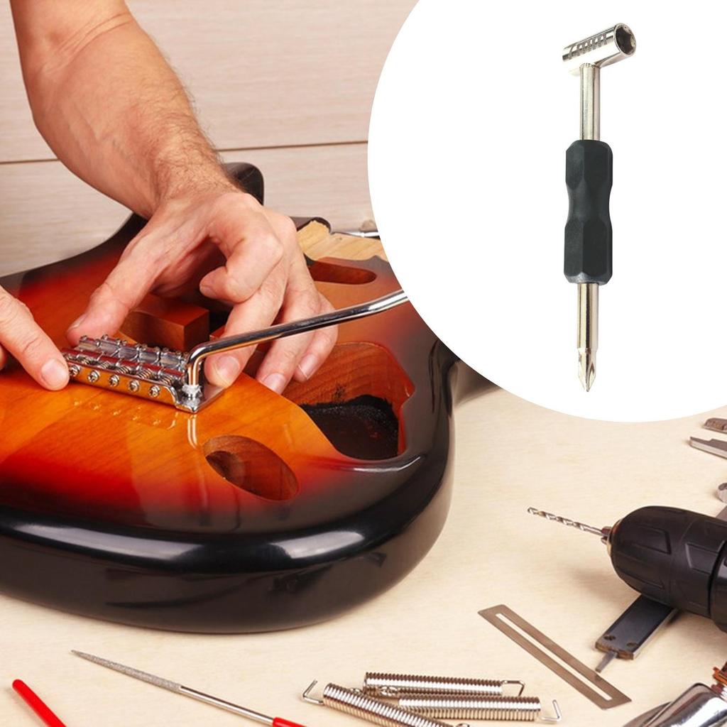 Guitar Shank Wrench Hex Key Neck Adjustment Tool Luthier Accessory Sturdy Metal Precision