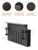 XUANDONG Desk Side Pocket, Tableside Storage with Clamp, LaptopTabletDocument Storage, Wire Concealment, Charging Stand, and Heat Dissipation Stand