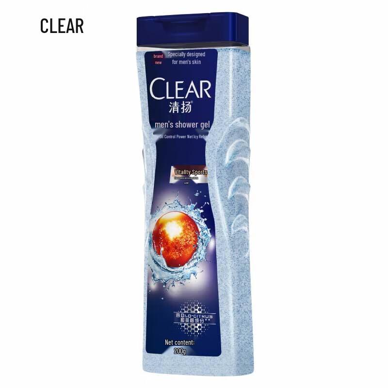 Clear Men Active Sport Shower Gel 3 x 200g