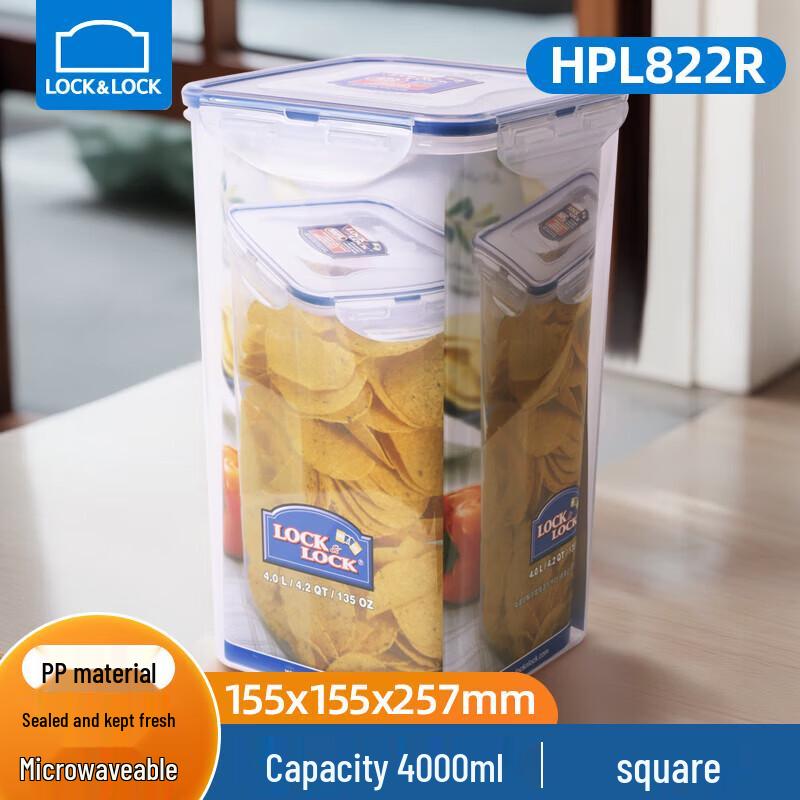 

LOCK&LOCK Square Microwaveable PP Food Container