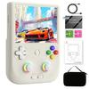 Anbernic RG406V Unisoc T820 Whatsko Handheld Game Android 13 16 Million Color RGB Lighting Hole 5500mAh Large White Console, System, 4-inch