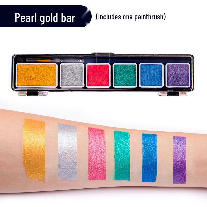 Children's Water-Soluble Face Paint Pigments for Body, Opera, and Clown Stage Makeup