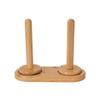 Stable Yarn Storage Rack Detachable Base Wooden Yarn Holder Wool Knitted Spool  DIY Knitting