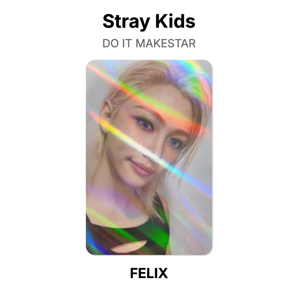 Stray Kids DO IT MAKESTAR Official Photocard
