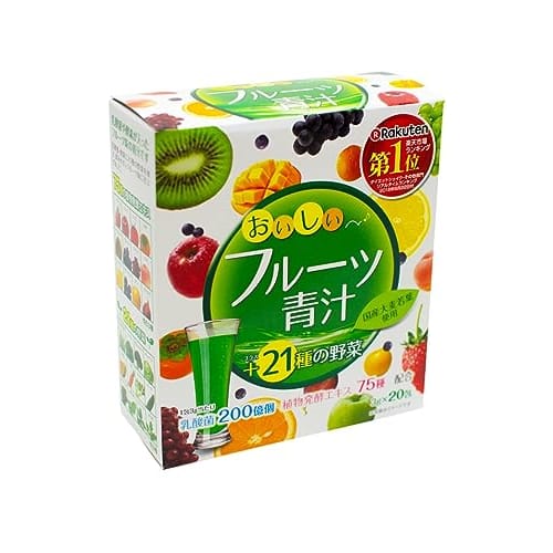 Yuwa Delicious Fruit Green Juice 3g x 20 packets