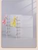 M5 Transparent Twill Loose-Leaf Binder Diary with Removable Five-Hole Strap