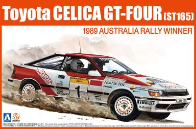 Aoshima Bunka Kyozaisha BEEMAX Series Toyota Celica ST165 1989 Australian Rally Specification Plastic Model 1/24 No.1 GT-FOUR