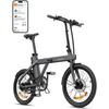 Vélo Électrique Pliant - ENGWE P20 - Moteur 250W - Batterie 36V 9,6Ah - Max 25 Km/h - Autonomie 80KM - 20 Pouces - Nior