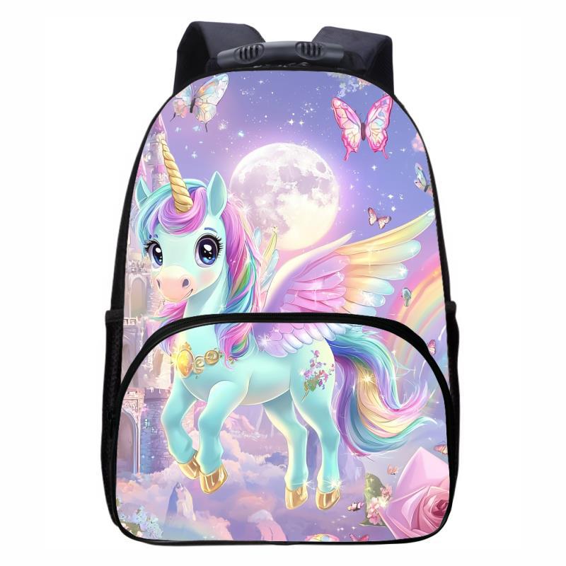 Zaino Scuola Primaria e Secondaria Unicorno Zaino Moda Uomo e Donna