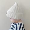 Cute Letter Newborn Knitted Hat Winter Warm Infant Kids Ear Protection Hats New Baby Beanie Cap