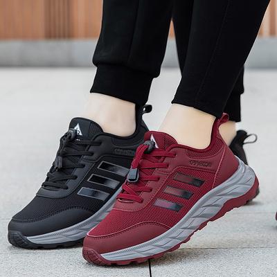 Putian Middle-aged and Elderly Walking Shoes Summer and Autumn Elderly Shoes Soft Sole Light Casual Dad Shoes Flying Woven Sports Shoes Double Net