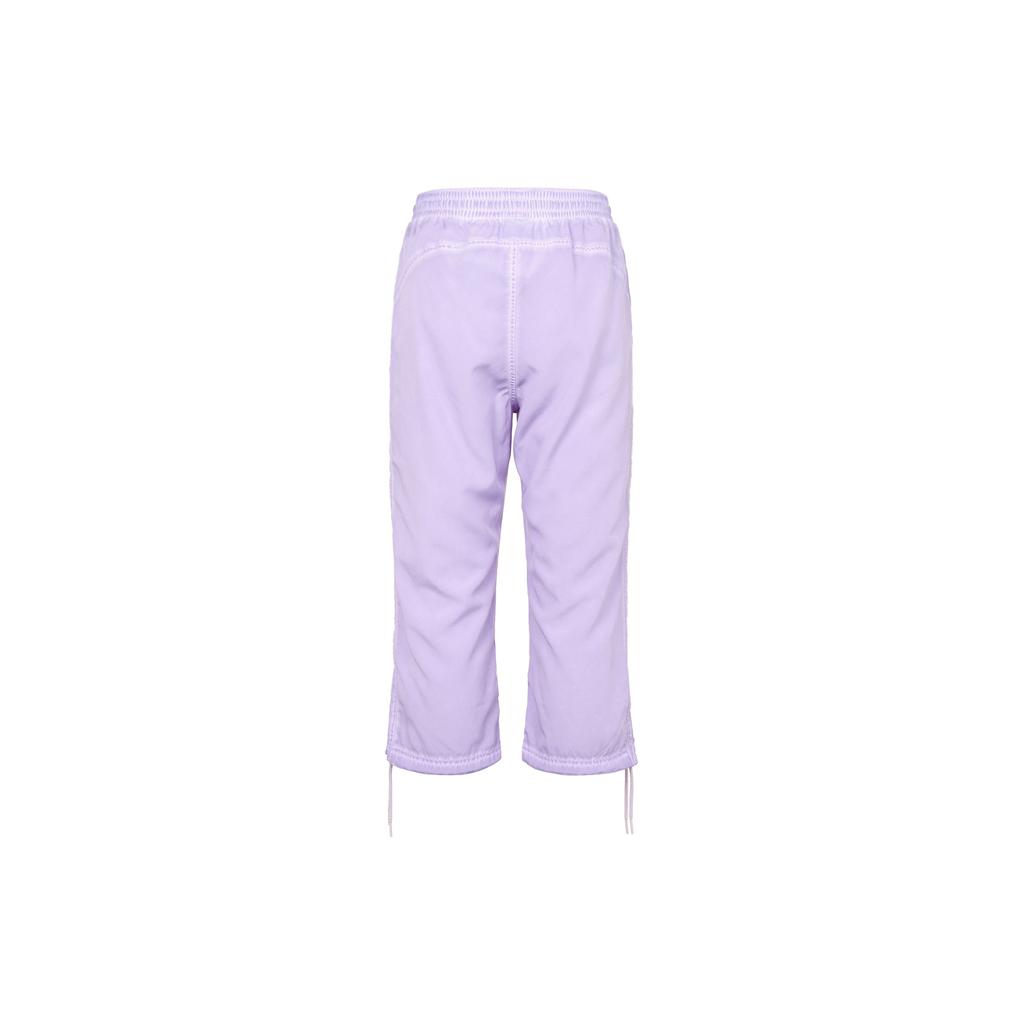 Nike Dri-FIT Solid Quick-Dry Loose Sports Casual Pants Women Bottoms Pink Purple DH7657-530