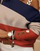 2023 Hot-Selling Women's Autumn/Winter Long Sleeve Chain Halter Print Button Top