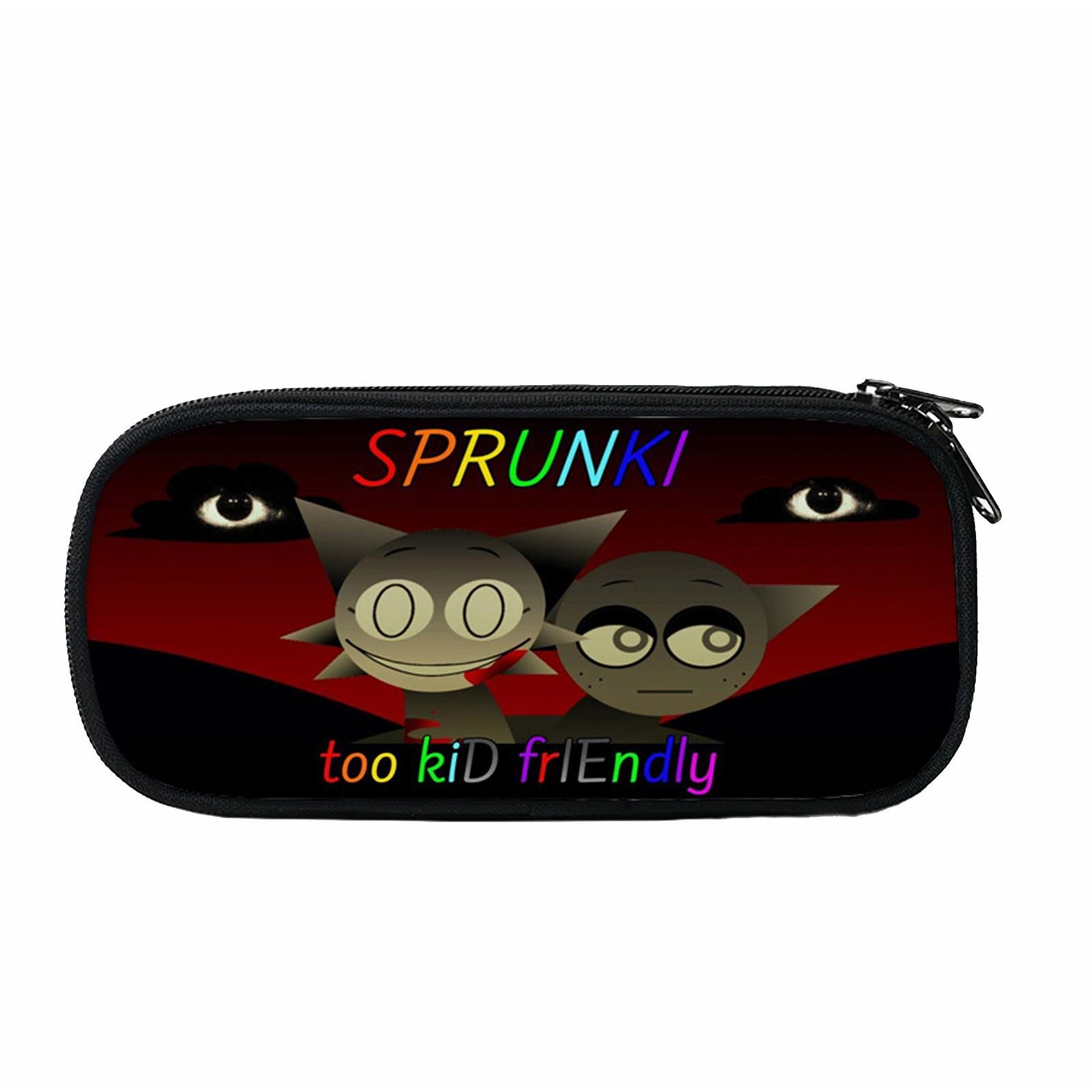 

Забавный персонаж однослойный пенал квадратный большой емкости пенал полиэстер канцелярская коробка One Size