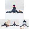 Neues Gorilla Tag Monke Plüschtier Stofftierpuppe mit Hut 25 cm groß