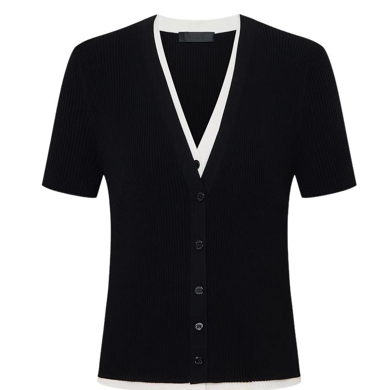 

MO&Co. Женский укороченный вязаный кардиган облегающего кроя S 160