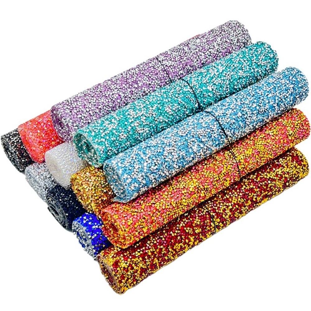Self Adhesive Resin Rhinestone Sparkling DIY Decorative Rhinestone Sticker Shiny Colorful Crystal Sticker DIY Craft