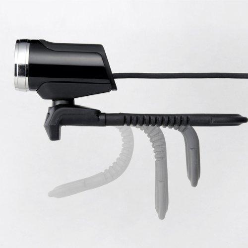 Sanwa Supply CMS-V37BK USB-Connected FULL HD 2 Megapixel Webcam with Built-in Microphone, Black