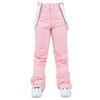 Men's and Women's Windproof Water-Repellent Winter Ski Bib Pants