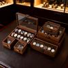 Luxury Wooden Watch & Jewelry Organizer - Bracelet Crystal Bead Storage Box, Carton Pack for Transport