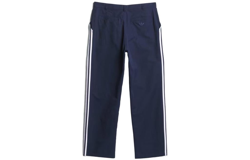 Adidas Originals Essential Casual Pants Unisex Navy Blue Moderate Straight Fit Pants IJ0971