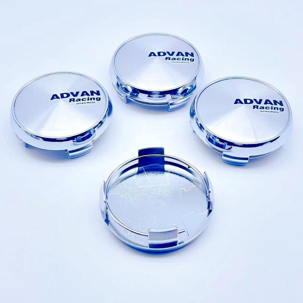 4PCS/Lot High Quality 65MM Car Wheel Center Hub Caps for ADVAN Racing WHEEL Emblem Logo Car Styling Accessories