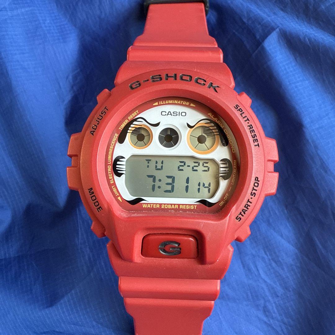 

[USED] Daruma Limited Edition G-SHOCK DW-6900DA DARUMA!
